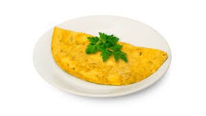 Sade Omlet ve Cips